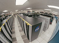 An example of a computer cluster